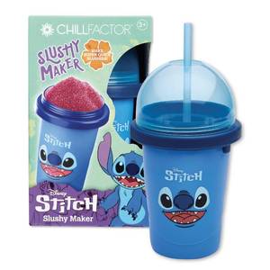 lot 2249 image: Disney Stitch Slushy Maker Cup - Chill Factor Original Slushie Maker Cup Makes Frozen Slushies, Smoothies, Milkshakes and More