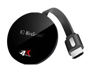 lot 2258 image: SmartSee Miracast Wireless Display Receiver 1080P HDMI WiFi Media Streamer Adapter Support YouTube Netflix Hulu Plus Airplay DLNA TV Stick for AndroidMaciOSWindows (2.4G)
