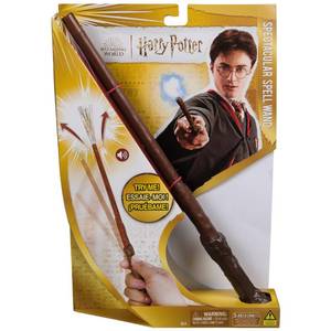lot 2271 image: Wizarding World, Harry Potter 11-inch Spectacular Spell Magic Wand with Sparkle Visual Effect & Sounds, Kids Toys for Ages 6 and up