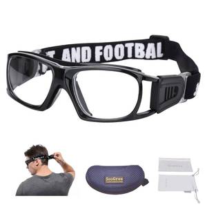 lot 2280 image: SooGree Sport Glasses Goggles for Men Women Basketball Football Sport Goggles Anti Fog Shock Collision Wearable Safety Goggles