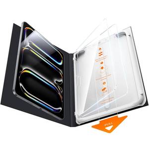 lot 2281 image: Smart Devil 2 Pack Screen Protector for iPad Air 54 10.9 Inch (20222020),iPad Pro 11 Inch (2022202120202018) with Easy Installation Frame,9H Clear Tempered Glass Film,Bubble Free,Dust-Free Box
