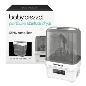 lot 5260 image: Baby Brezza Portable Baby Bottle Sterilizer Dryer for Travel - Compact Mini Sterilizer Fits Bottles, Pump Parts and Accessories
