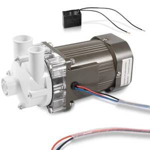 lot 5277 image: S-0730 Water Pump for Hoshizaki, Ice Machine Motor Pump Assembly with Cable and Plug Service Kit