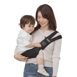 lot 6069 image: GOOSEKET 365 Toddler Carrier, 100% Cotton, Lightweight, Easy-to-USE, Portable, Suitable from 6-48 Months, Supports UP to 44LBS (Black)