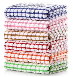 lot 6106 image: LAZI Kitchen Dish Towels, 16 Inch x 25 Inch Bulk Cotton Kitchen Towels, 6 Pack Dish Cloths for Dish Rags for Drying Dishes Clothes and Dish Towels