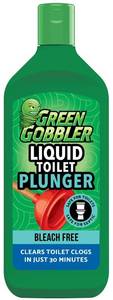 lot 6124 image: Green Gobbler Liquid Toilet Plunger  Clog Remover  Safe for Toilets and Septic