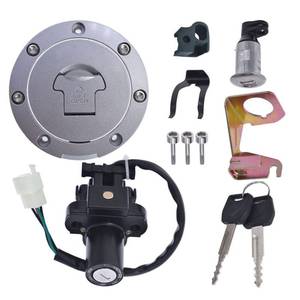 lot 6442 image: LABLT Motorcycle Ignition Switch Lock Fuel Gas Cap Seat Lock Key Set Replacement for Honda CBR600F4F4i CBR600RR CBR1100XX VTR1000 CBR954RR CBR1000RR CBR900RR CBR929RR VFR800 NT650 NT700V