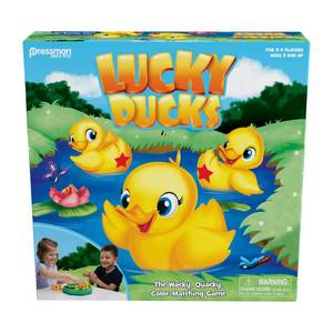 lot 6469 image: Pressman Lucky Ducks -- The Memory and Matching Game that Moves, 5
