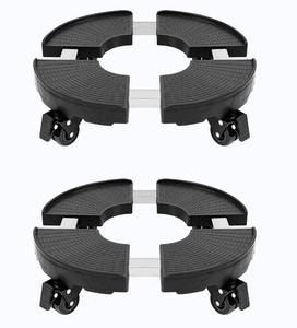 lot 7563 image: CASIMR Plant Stand with Wheels, 2 Pack Adjustable 15-20 Heavy Duty Plant Caddy with Casters, Indoor Outdoor Large Potted Planter Cart Dolly, Rolling Plant Stand for Flower Pot, 440lb Capacity