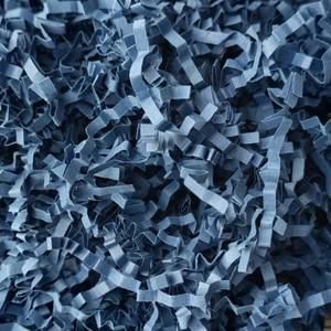 lot 10273 image: JHESAO 12LB Crinkle Cut Paper Shredded Paper for Gift Box Baskets Filler, Navy Blue Crinkle Cut Paper Shred Filler Confetti for Packaging