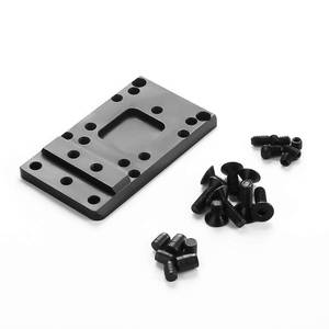 lot 16044 image: Hunting Rear Sight Plate Base Mount Universal Red Dot Sight Optics Sight Mount Plate Base Kit