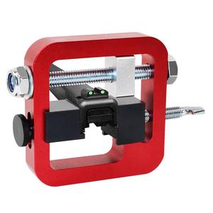 lot 16481 image: YHK Universal Handgun Sight Pusher Tool, Sight Adjustment Tools Sight Removal Tool for Glock, 1911, Shield, Pistol Sight Pusher Tools with Square Slider (Red)
