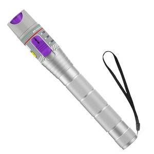 lot 16497 image: Purple 80KM Visual Fault Locator for Fiber Optic Cables, VFL Supports FCSTSC Interfaces, Long-Range Fault Finder, Fiber Light Pen Tester, High-Precision OTDR Mapping Tool for FTTH, Telecom