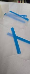 lot 18243 image: Plastic Storage Bags with Blue Sealing Strips