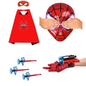lot 18246 image: Ronolezety spider toys for boys 4-6��superhero capes for kids and LED Mask - web shooters,Superhero Toy Shooter - Compatible with Superhero Toys