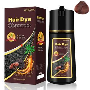 lot 18270 image: iemokoda Cherry Brown Hair Dye Shampoo 3-in-1, Natural Hair Color for Women & Gray Hair, Instant Hair Dye & Hair Care in 15 Minutes, Bubble Plant Hair Colors for All Hair Types, Shampoo Para Canas