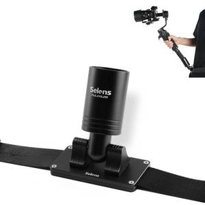 lot 18334 image: Selens Camera Gimbal Belt, Gimbal Stabilizer Weight Support Hip Belt Waist Mount for Long Standing Filming, Compatible with Ronin S DJI RS2RSC2, Zhiyun Crane 2, Crane Plus, Moza Air 2, AirCross