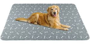 lot 18353 image: Baodan Washable Pee Pads for Dogs, Large 2 Pack 36��x48�� Dog Pee Pads Washable, Waterproof Puppy Pads Mat Reusable Fast Absorbent Dog Potty Training Pads, Whelping Pads for Playpen Crate