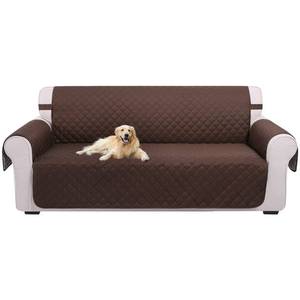 lot 18364 image: U-NICE HOME Reversible Sofa Cover Couch Cover for Dogs with Elastic Straps Water Repellent Furniture Protector for Pets Couch Cover for 3 Cushion Couch (Sofa, CoffeeBeige)