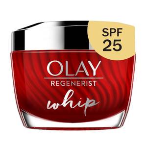 lot 18401 image: Olay Regenerist Whip Face Moisturizer Cream with Sunscreen SPF 25, 1.7 oz