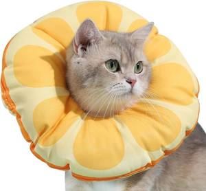 lot 20073 image: Jevnd Cat Cone Collar Soft Kitten Donut, Cat Cones to Stop Licking After Surgery and Scratching, Waterproof Elizabethan e Collar for Cats After Neuter, Adjustable Comfy Neck Cone Pillow for Kitty