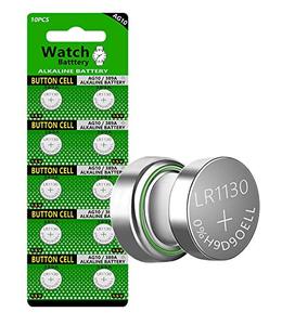 lot 20084 image: Cotchear 10pcs 1.5V AG10 Alkaline Battery 189 389 AG10 LR1130 LR54 V10GA Battery Alkaline Button Coin Cell Batteries
