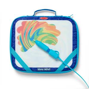 lot 20133 image: Melissa & Doug Water Wow Water Wow Take-Along Multi-Activity Color-Reveal Drawing Set Travel Toy Ages 3