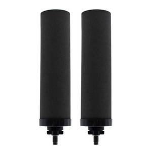 lot 2062 image: Renami Water Filter Replacement for BB9-2� Black Activated Carbon Filters, Compatible with Berkey� Travel, Large, Royal, Crown Series, Pack of 2