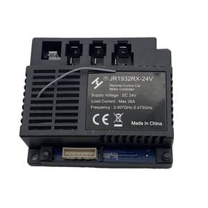 lot 2089 image: JR1932RX-24V Control Box Receiver Match 2.4G Bluetooth Remote Control, Accessory Receive Controller Signal Install Childrens Electric Ride on Kids Car Replacement Parts