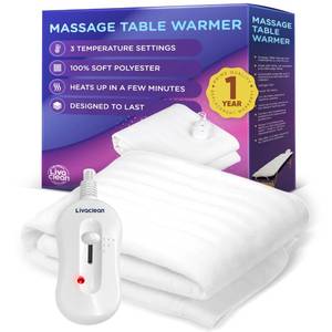 lot 11489 image: Massage Table Warmer Heating Pad Blanket w 3 Temperature Settings - (70.8�� x 29.5��) Electric Heated Blanket, Spa Beauty Massage Therapy