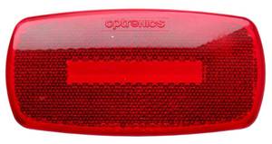 lot 12036 image: Optronics (A-32RBP Red Lens Reflector Clearance Marker Light