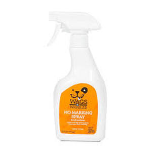 lot 20108 image: Wags & Wiggles No Marking Spray - 16 fl oz Citrus Training Spray