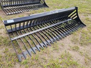 lot 7759 image: Unused Skid Steer Rock Bucket 84