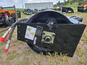 lot 7793 image: Unused Captok CK-VR59 Skid Steer Vibratory Roller Attachment 59 Width