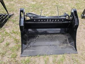 lot 7833 image: Unused&nbspCaptok 4-in-1 Bucket CK-SHY41 Mini Skid Steer Attachment