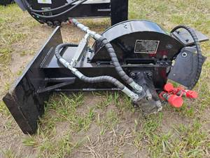 lot 7835 image: Unused&nbspCaptok CK-S2YMJ Mini Skid Steer Loader Stump Grinder Attachment