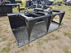 lot 7837 image: Unused&nbspCaptok CK X-PG44C MINI Skid Steer Plate Grabber Attachment 44-inch