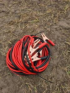 lot 7896 image: Unused&nbspHeavy Duty Jumper Cables 20ft Booster Cables