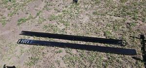 lot 7915 image: Unused&nbsp10ft Steel Fork Extensions for Forklift