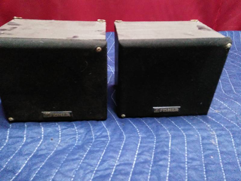 fisher bookshelf speakers