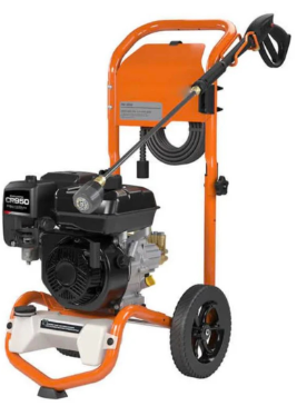 lot 16019 image: Murray 3200PSI 2.5 GPM Gas Pressure Washer With Briggs & Stratton Engine Factory Reconditioned
