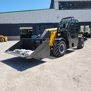 lot 50 image: New DY730 Telescopic Handler Forklift W LARGE BucketForks & Kohler Engine