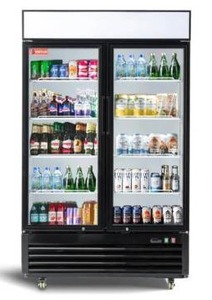 lot 10008 image: Bluelinecool 36 Cu Ft Refrigerator With 2 Doors