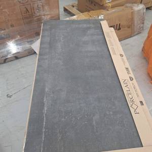 lot 10043 image: Pallet Of UN05 Black Nickel 24x48 Tiles
