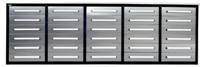 lot 4021 image: Chery Industrial 10 FT 30-Drawer Stainless Steel Workbench&nbsp
