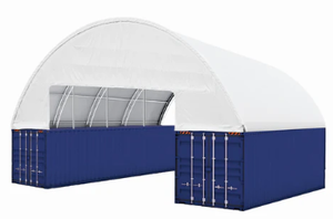 lot 4043 image: Chery Industrial Container Shelter Double-Truss C604020S 60x40x20ft&nbsp