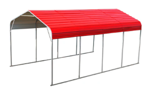 lot 4045 image: Golden Mount 12x20ft All Steel Carport Kit&nbsp