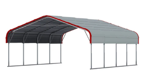 lot 4046 image: Golden Mount 20x20ft All Steel Carport Kit&nbsp