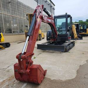 lot 26 image: 2013 Yanmar ViO55-5B Mini Excavator  1,875.7 Hours  Steel Tracks