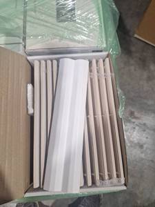 lot 10048 image: Pallet Of Stripes Ice White 3x12 Tiles